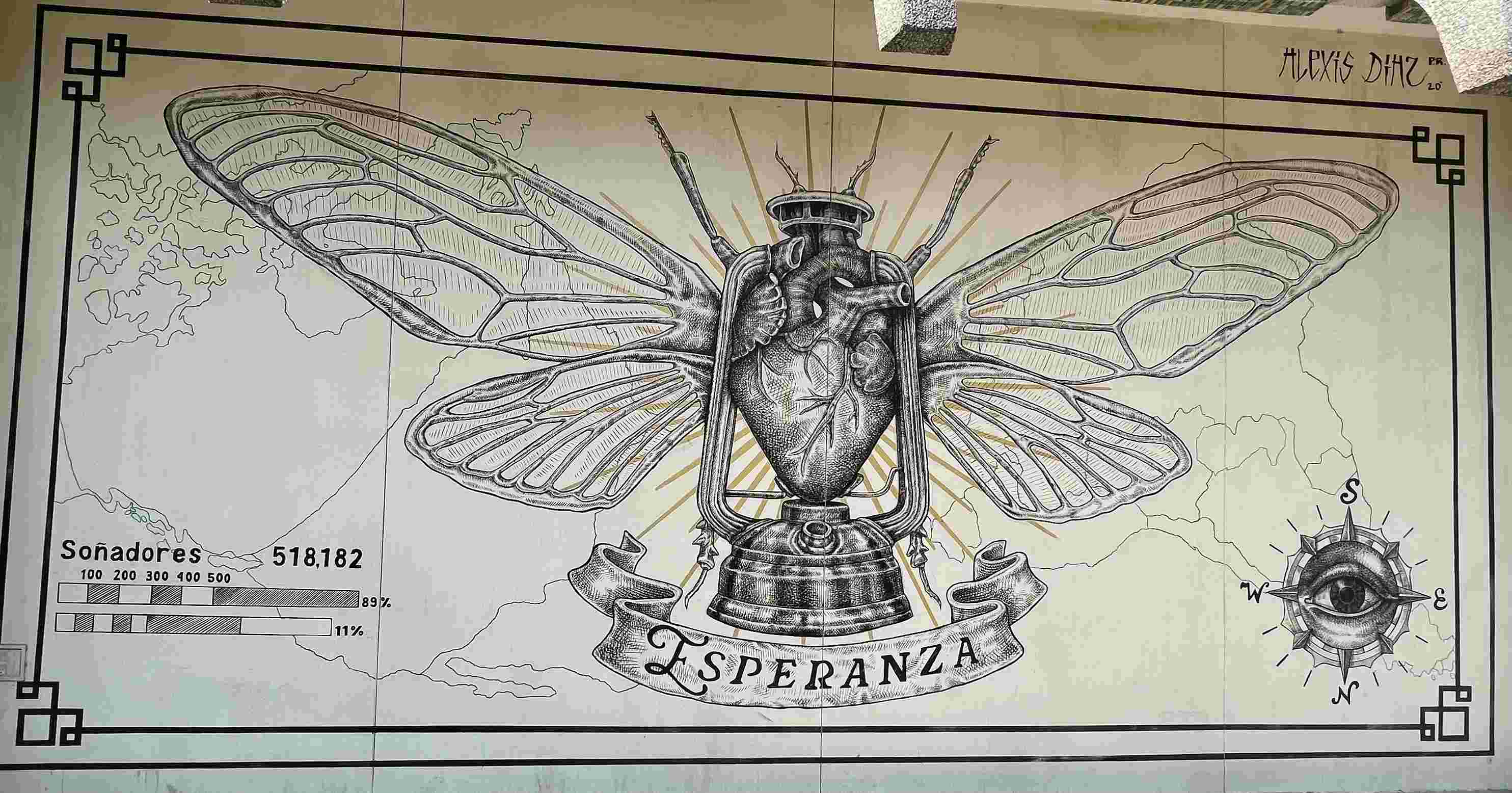 Love graffiti art Jacksonville Fl